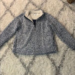 quarter zip up, SUPER SOFT, fluffy sweatshirt
